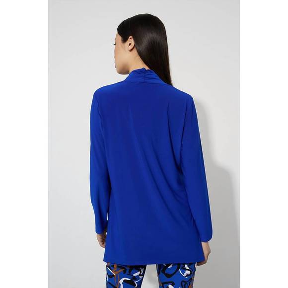 NEW JOSEPH RIBKOFF v-neck tunic in royal sapphire - Picture 2 of 2